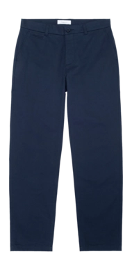 Broek KnowledgeCotton Apparel Men Chuck Regular Chino Twill Total Eclipse