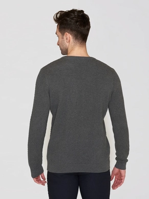 3---VAGN_regular_bubble_knit_crew_neck_-_GOTS_Vegan-Knits-1080067-1073_Dark_Grey_Melange-2_1350x1800