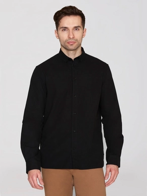 2---Harald_Small_owl_oxford_regular_fit_shirt_-_GOTS_Vegan-Shirts-1090102-1300_Black_Jet-1_1350x1800