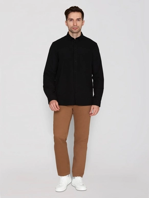 4---Harald_Small_owl_oxford_regular_fit_shirt_-_GOTS_Vegan-Shirts-1090102-1300_Black_Jet-3_1350x1800