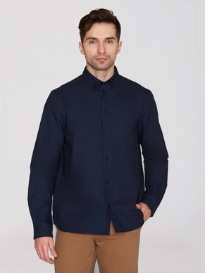 2---Harald_Small_owl_oxford_regular_fit_shirt_-_GOTS_Vegan-Shirts-1090102-1001_Total_Eclipse-1_d23c12c6-2a90-4dcc-b5cc-cc13228cceb5_1350x1800