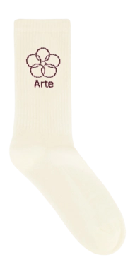 Chaussettes Arte Antwerp Homme Anneaux Cream