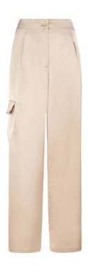Pantalon Dante6 Women D6Harlow Satin Wide Sand