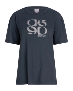 Tee Dante 6 Women D6Ashton Relaxt Print Washed Black