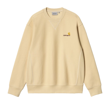 Pull Carhartt WIP Unisexe American Script Rattan