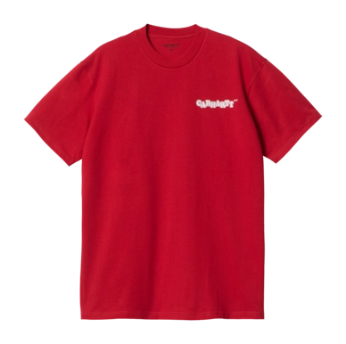 T-Shirt Carhartt WIP Unisexe S/S Fast Food T-Shirt Samba / White