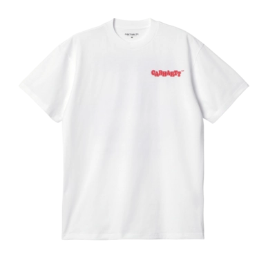 T-Shirt Carhartt WIP Unisexe S/S Fast Food T-shirt White / Red