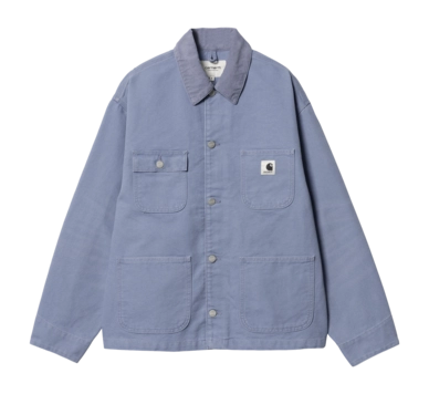 Mantel Carhartt WIP Michigan Coat Aged Canvas Unisex Bay Blue / Bay Blue