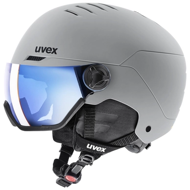 Skihelm Uvex Wanted Visor Rhino Mat