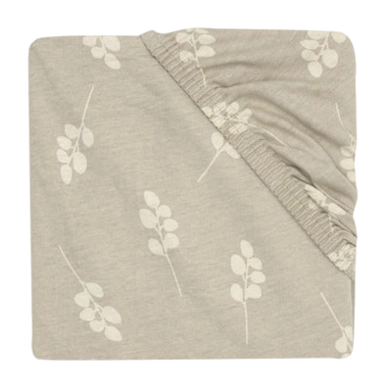 Spannbettlaken Jollein Jersey Twig Olive Green