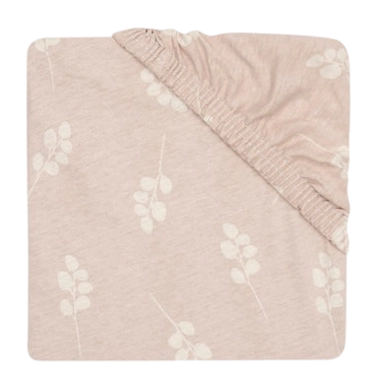 Spannbettlaken Jollein Jersey Twig Wild Rose