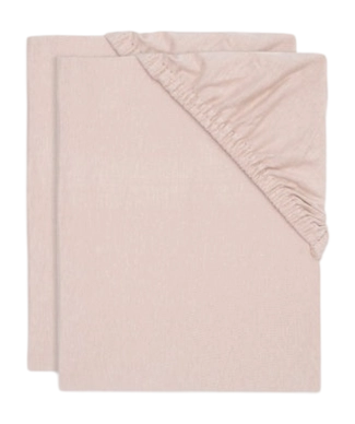 Drap-Housse Jollein Jersey Wild Rose (2pack)