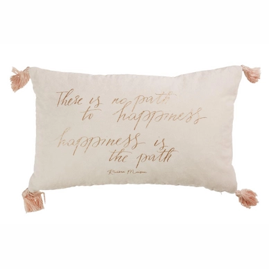 Coussin Riviera Maison Path of Happiness (30 x 50 cm)