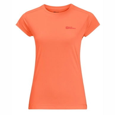 T-shirt Jack Wolfskin Femme Prelight S/S Guave