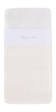 Drap pour Berceau Jollein My Tiny Miracle Olive Green