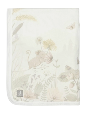 Couverture pour Bébé Jollein Deken Wieg Dreamy Mouse/Velvet Fleece