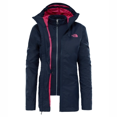 Winter Jacket The North Face Women Morton Triclimate Urban Navy