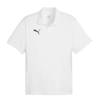 Polo Shirt PUMA Men teamGOAL Polo Shirt Shirt PUMA White PUMA Black Feather Grey Outdoorsupply