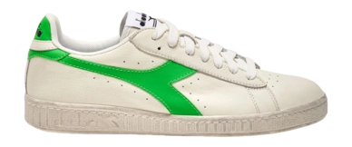 Diadora Women Game L Low Fluo Waxed White Dd Green