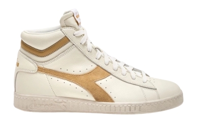 Diadora Unisex Game L High Waxed Suede Pop White Latte