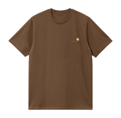 T-Shirt Carhartt WIP Unisexe S/S American Script Lumber