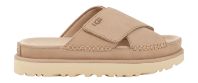 Sandales UGG Femme Goldenstar Cross Slide Driftwood