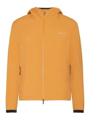 Jacket KnowledgeCotton Apparel Men Nordenvind Light Shell Golden Yellow
