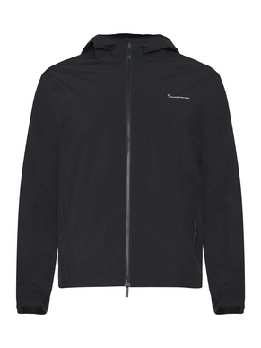 Jacke KnowledgeCotton Apparel Nordenvind Light Shell Jacket Herren Black Jet