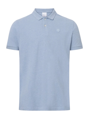 Polo KnowledgeCotton Apparel Men Toke Basic Badge Sky Way Melange