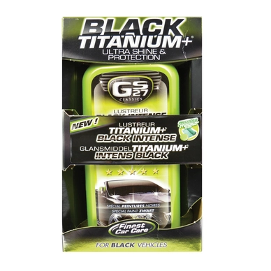 Wax GS27 Glansmiddel Titanium + Intens Black 500 ml
