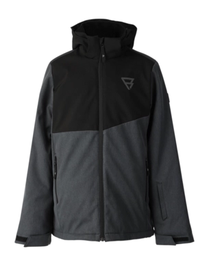 Skijacke Brunotti Twinstroky Softshell Jacket Jungen Dark Grey Melee