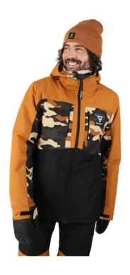 Ski jas Brunotti Men Aratin-AO Snow Jacket Tabacco