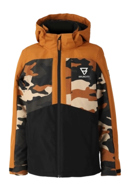 Ski Jacket Brunotti Boys Aratiny-AO Snow Jacket Tabacco