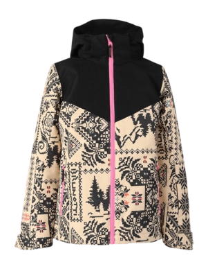 Ski jas Brunotti Girls Hakubia-AO Snow Jacket Canvas