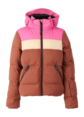 Veste de Ski Brunotti Fille Niagony Snow Jacket Mahoganny