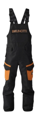 Ski Trousers Brunotti Boys Olly Snow Salopet Black '25
