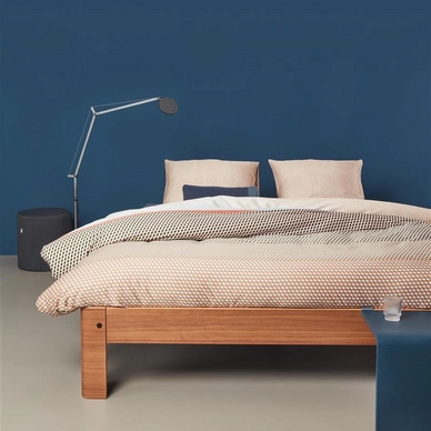 Bettwäsche Auping Symmetry Blau Mako Satin