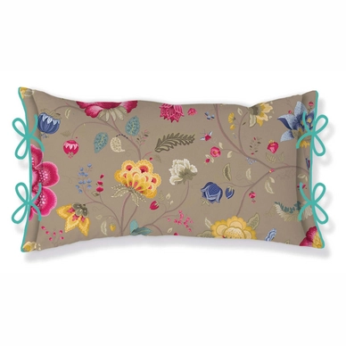Sierkussen Pip Studio Floral Fantasy Khaki Katoen (35 x 65 cm)