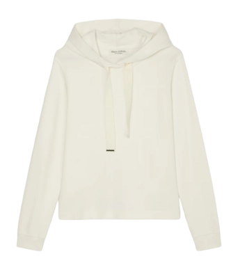 Hoodie Marc O'Polo Women 402400154077 Creamy White