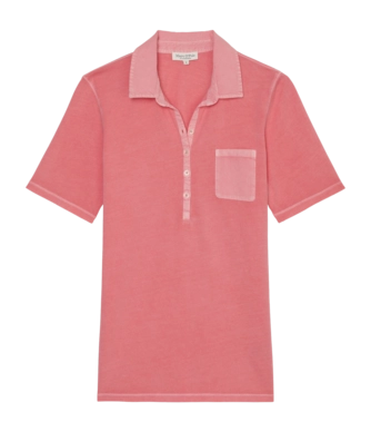 Poloshirt Marc O'Polo 403205553037 Damen Melone Red