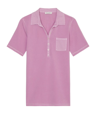 Polo Shirt Marc O'Polo Women 403205553037 Berry Lilac