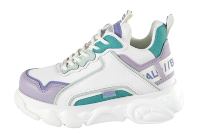 Buffalo Women CLD Chai Purple Green Vegan Nappa