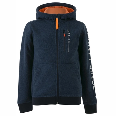 Ski Fleecejacke Brunotti Thimble Space Blue Kinder