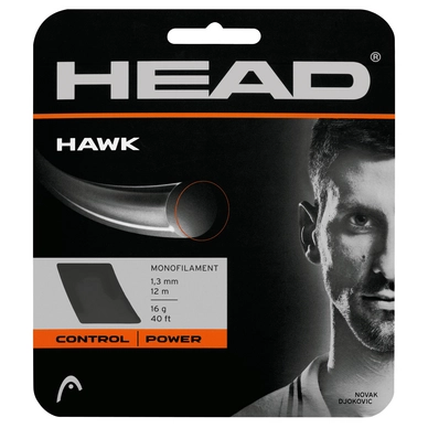 Cordage HEAD HAWK Grey 1.25mm/12m