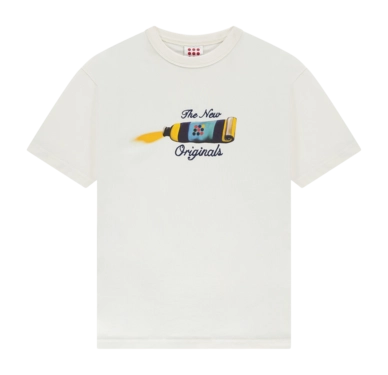 T-Shirt The New Originals Homme Ink Tube Tee White Alyssum