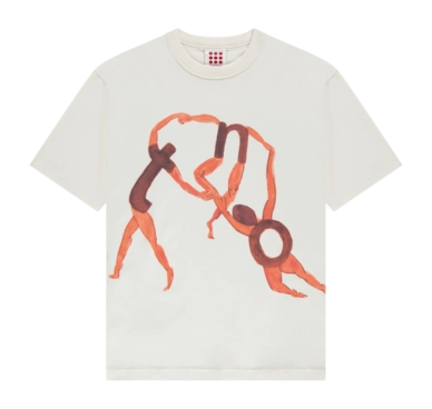 T-Shirt The New Originals Homme La Danse Tee White Alyssum