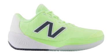 Tennisschoen New Balance Women Fuelcell 996V5 Clay Bleached Lime Glo White