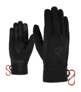 Handschuhe Ziener Gusty Touch Glove Mountaineering Unisex Black