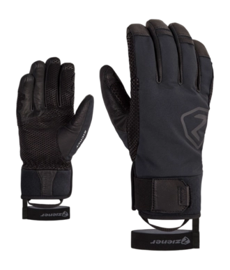Handschuhe Ziener Gaspar AS PR Glove Ski Alpine Herren Black