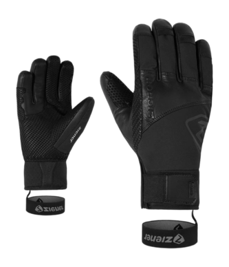 Gants Ziener Homme Gotar AS AW Gants de Ski Alpine Black